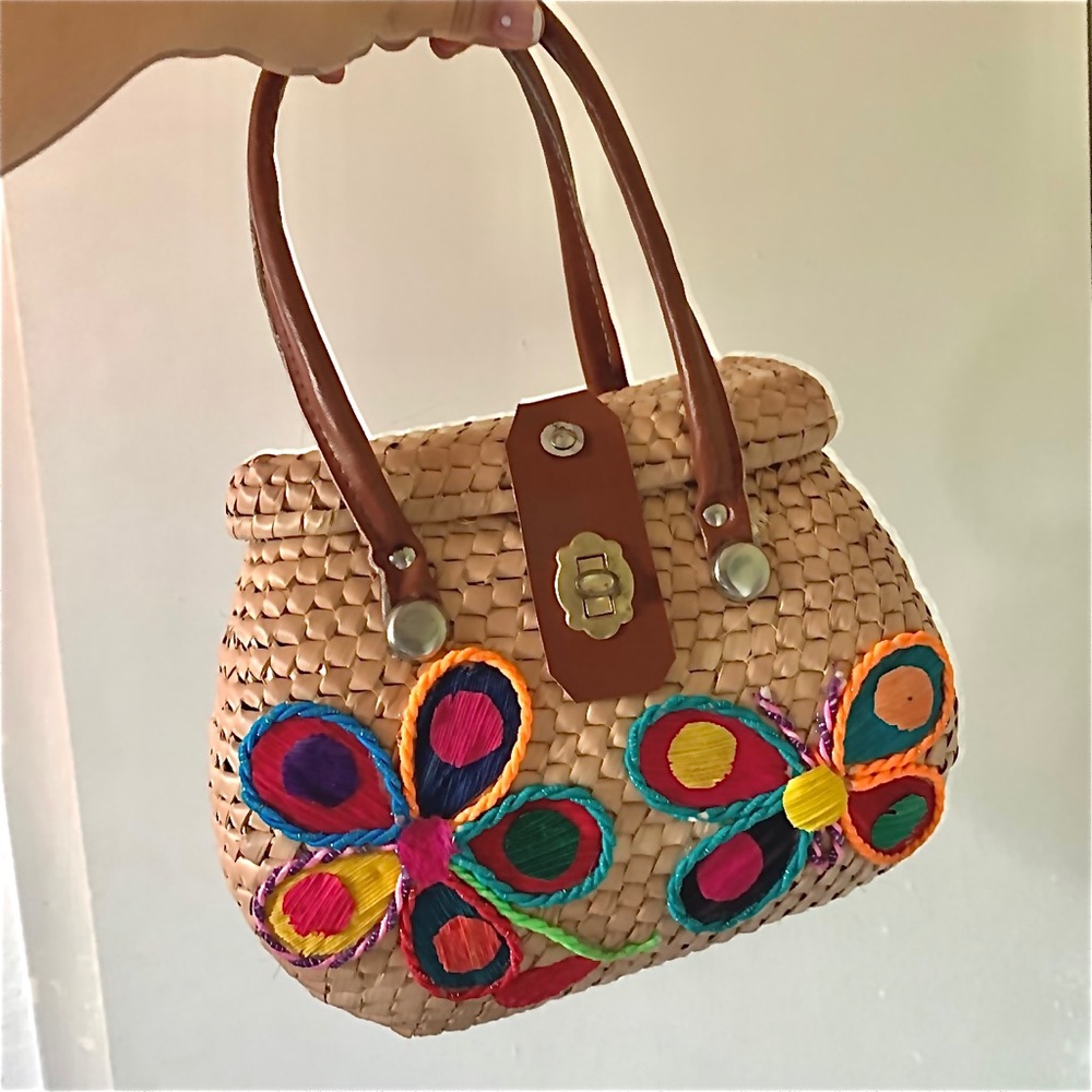 Summer/spring basket bag!